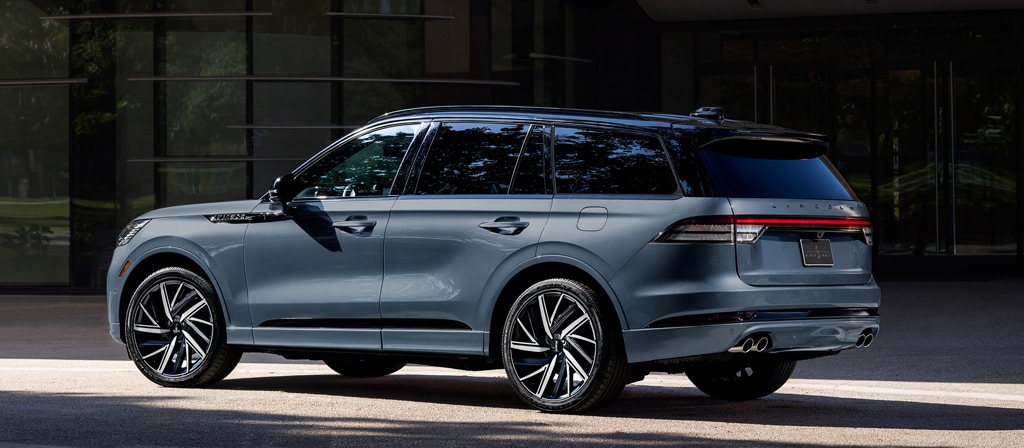 Un Lincoln Aviator® Black Label® doté de l’ensemble Édition spéciale