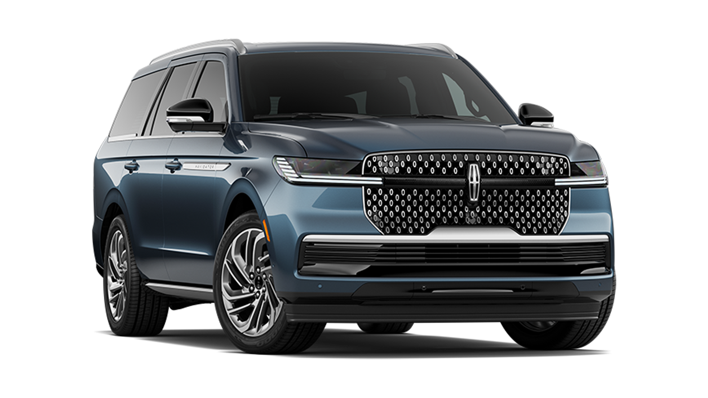 Un Lincoln Navigator® Ultra 2027 de couleur bleu nocturne avec vernis métallisé à coût supplémentaire