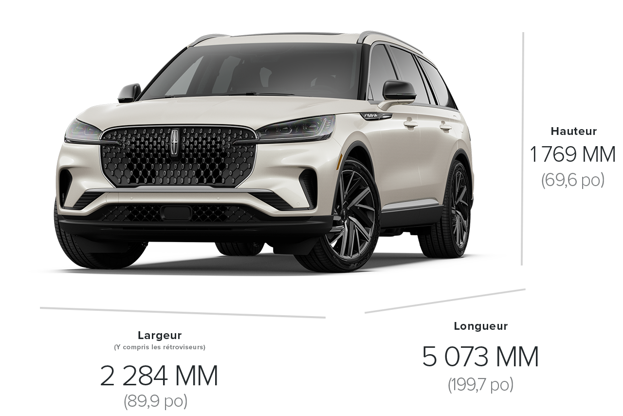 L’extérieur d’un modèle Lincoln Aviator® Ultra 2027