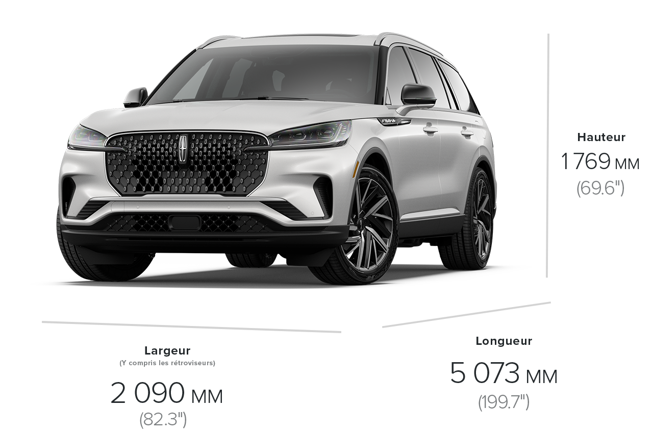 L’extérieur d’un modèle Lincoln Aviator® Ultra 2027