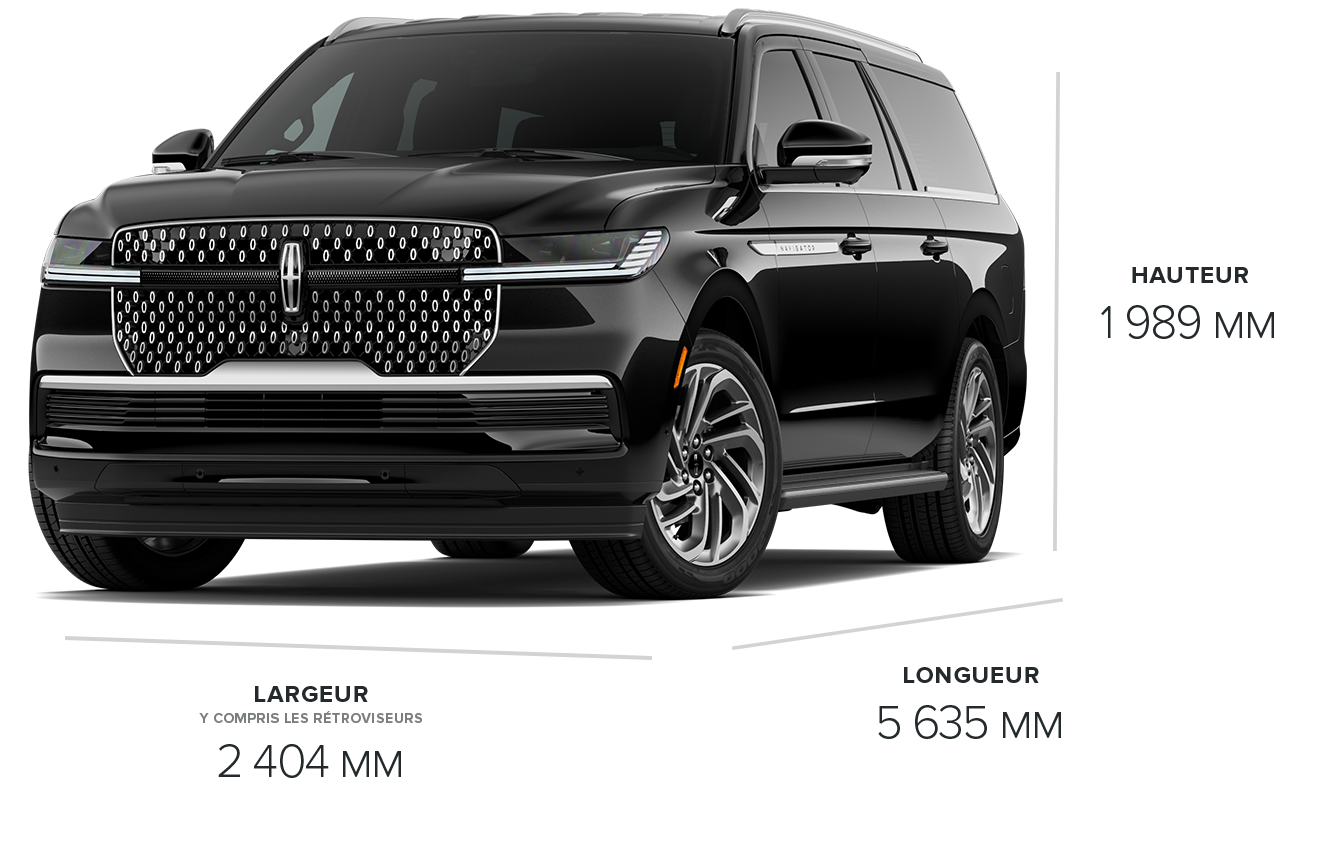 L'extérieur du modèle Lincoln Navigator® Première L 2027