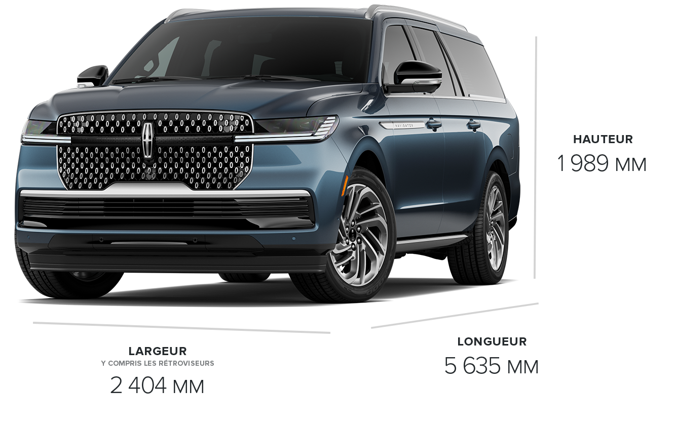 L'extérieur du modèle Lincoln Navigator® Ultra L 2027