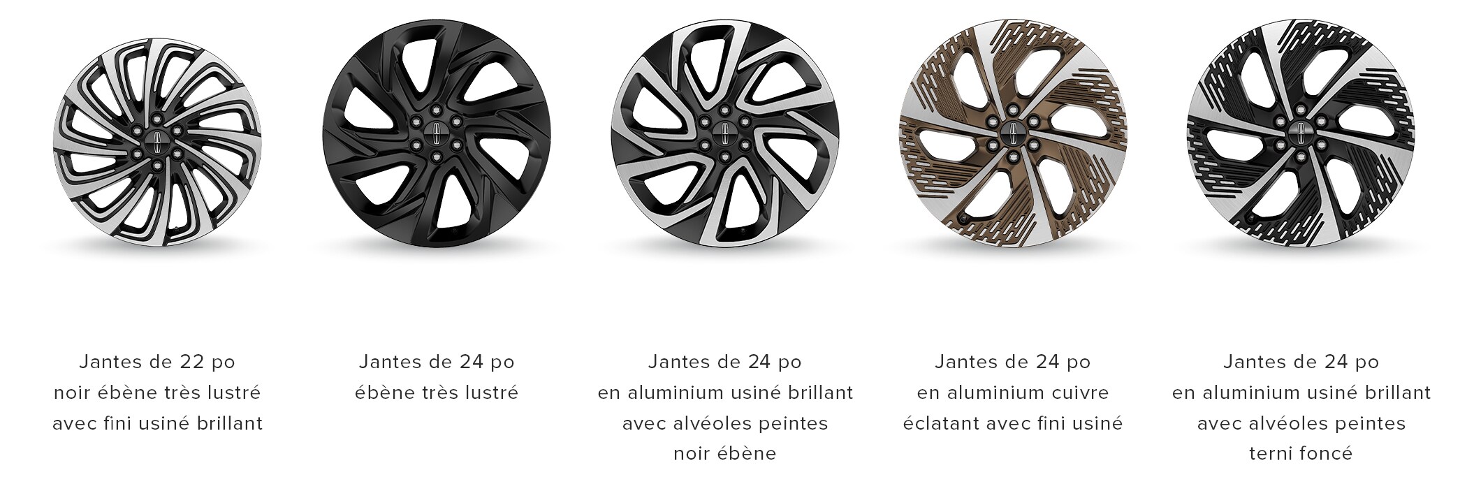 Les options de jantes du modèle Lincoln Navigator® Ultra 2027