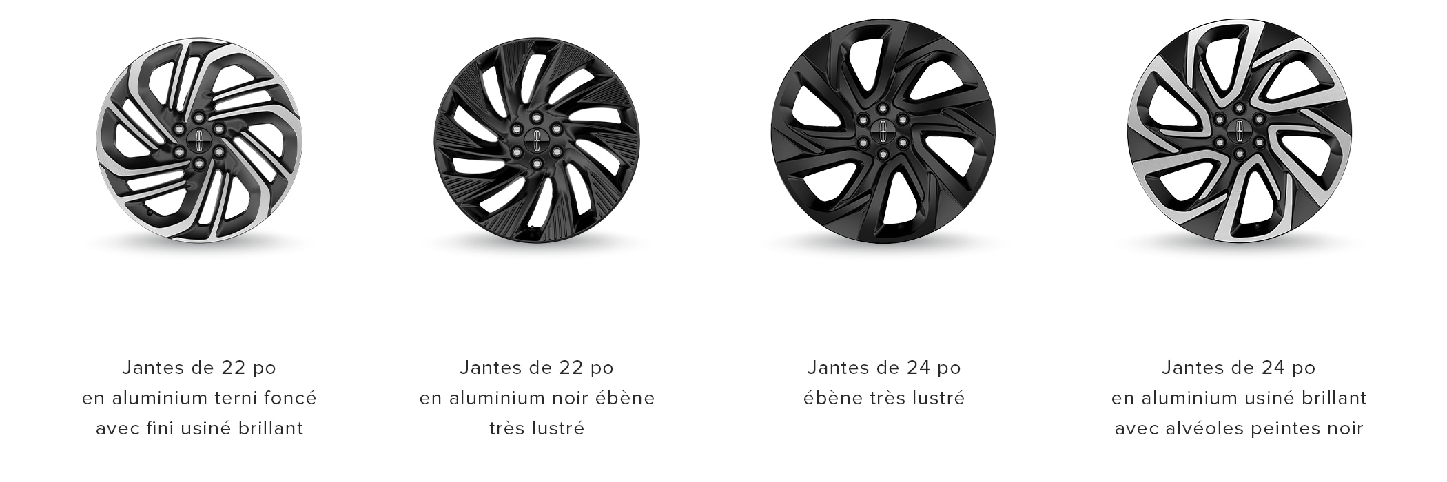 Les options de jantes du modèle Lincoln Navigator® Ultra 2027
