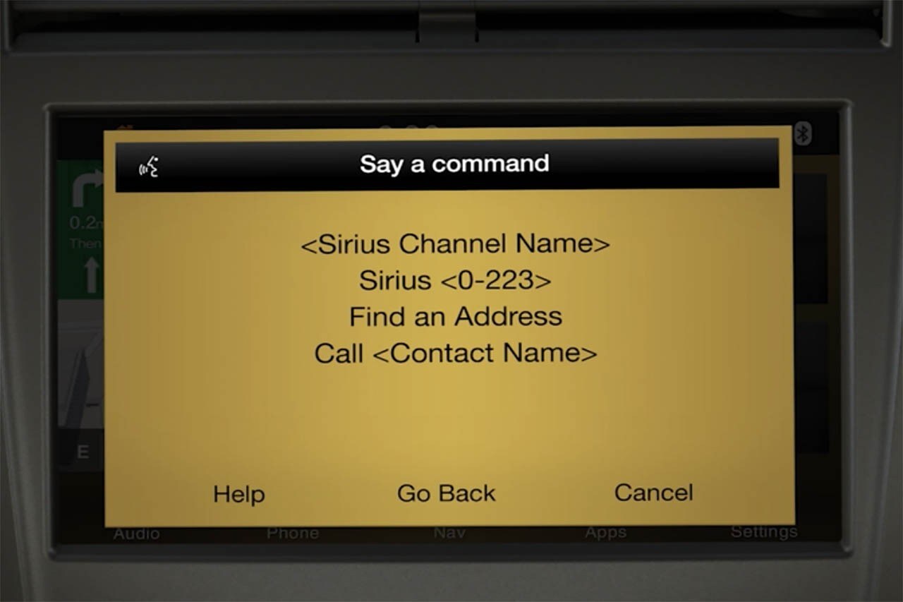 SYNC® 3 utilisant les commandes vocales