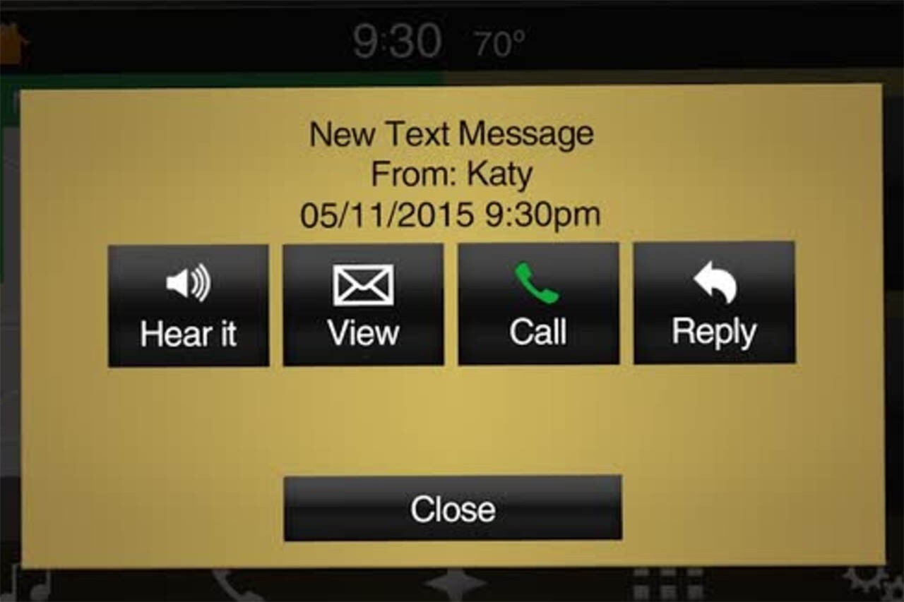 SYNC® 3 comment utiliser la fonction texte