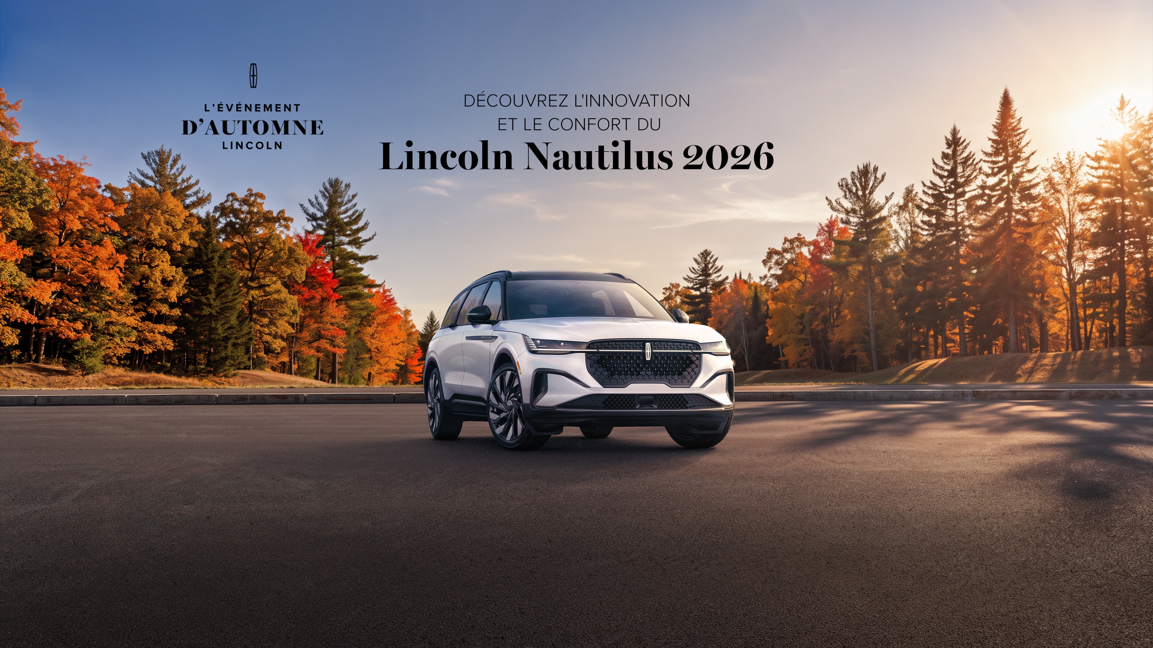 L’Événement d’automne Lincoln. Découvrez l'innovation et le confort du Lincoln Nautilus 2026 