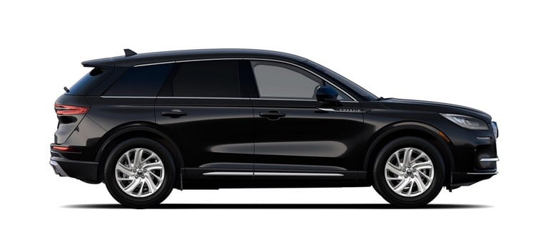 Le  Lincoln Corsair 2026 en noir ombre.