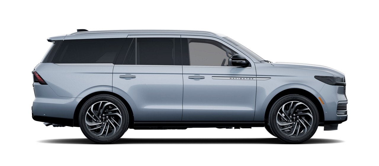 Modèle Lincoln Navigator Ultra 2025 illustré en bruine grise
