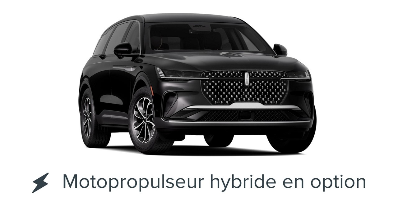 Le Lincoln Nautilus 2025 de couleur extérieure Noir Infini est présenté