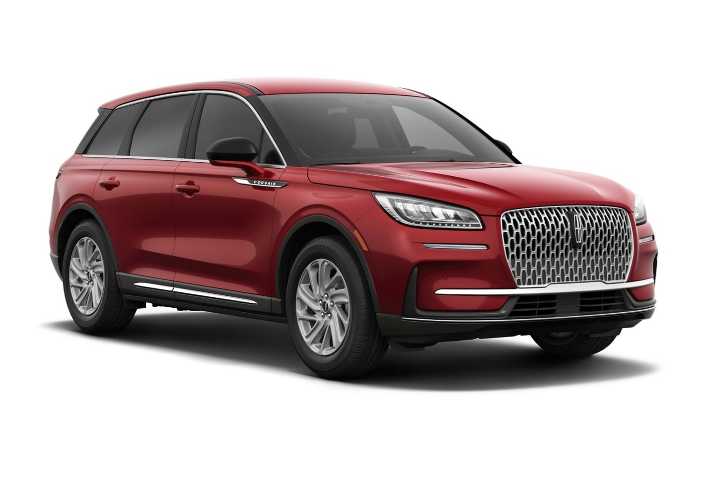 Vue de profil d'un modèle Lincoln Corsair® Première 2025