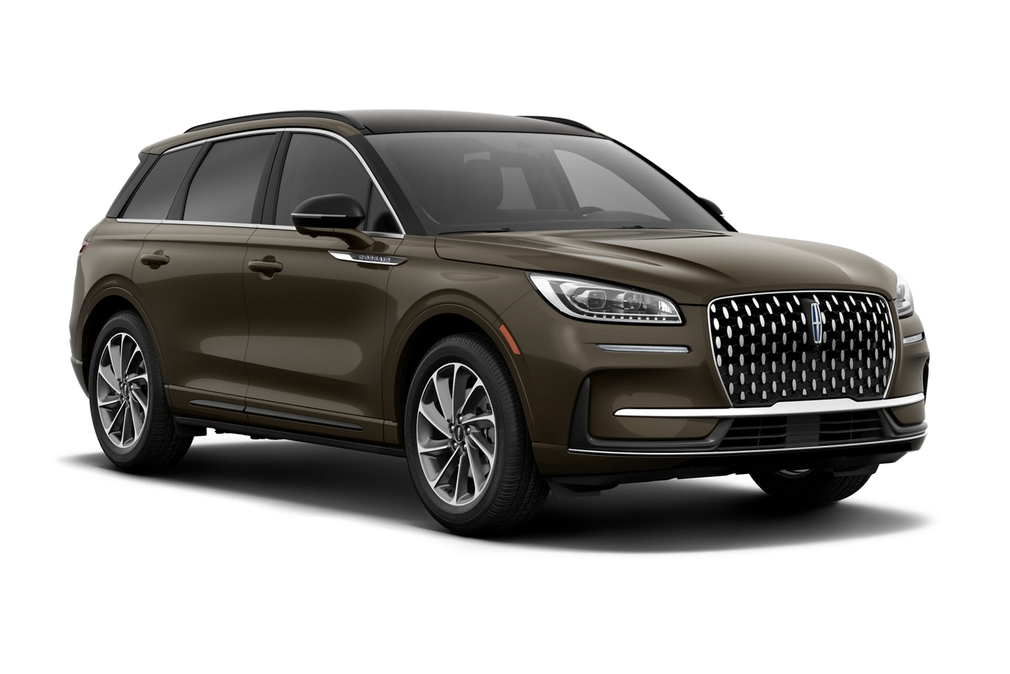 Vue de profil d’un modèle Lincoln Corsair Grand Tourisme 2026