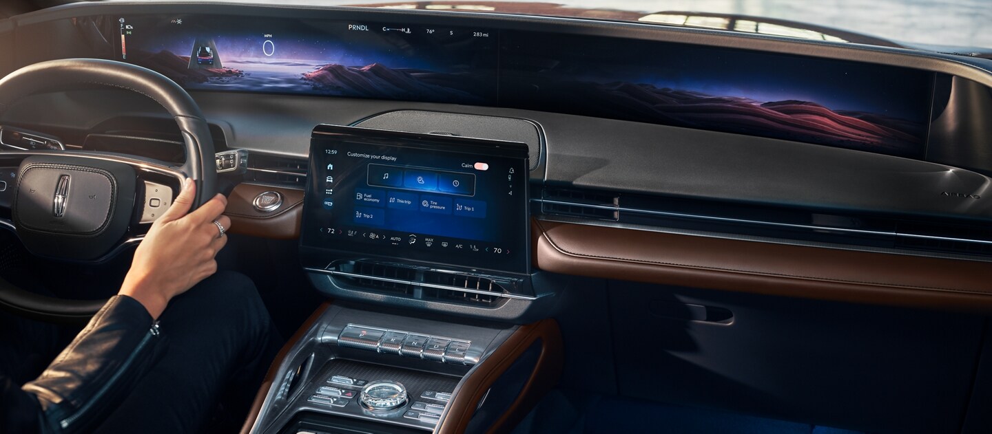 L’intérieur d’un VUS Lincoln Nautilus Ultra 2026