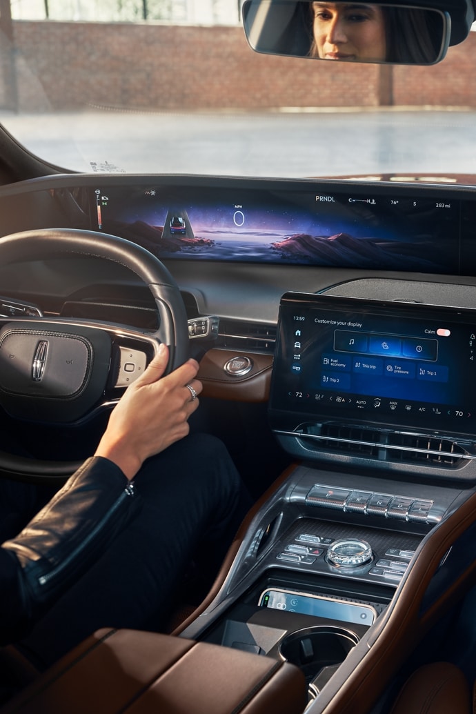 L’intérieur d’un Lincoln Nautilus 2026