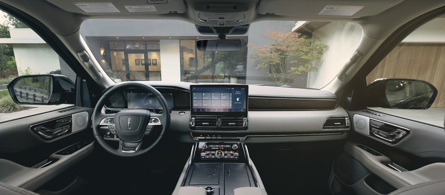 Intérieur d'un véhicule Lincoln Canada