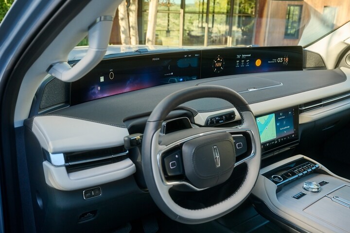 L’intérieur d’un modèle Lincoln Navigator® Ultra 2025